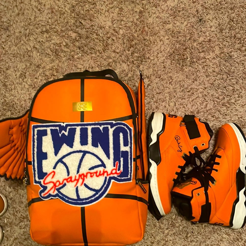Patrick Ewing Shoe/ Limited Backpack - image 1